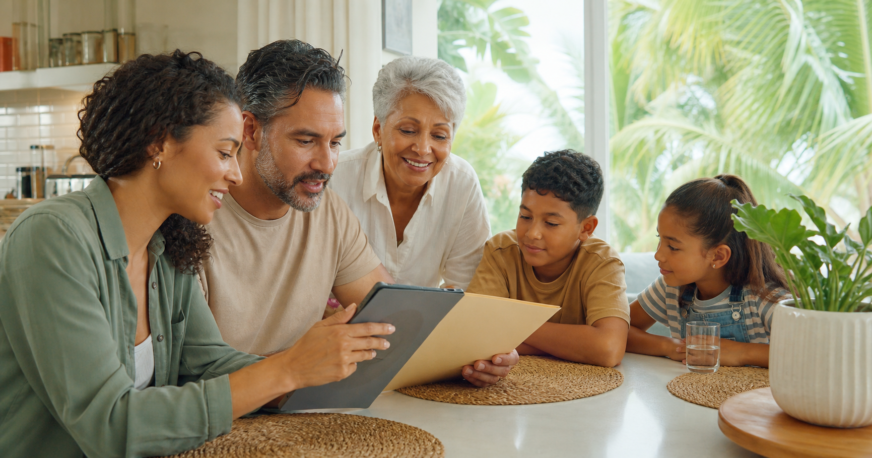 Life Insurance Awareness Month annual policy review by a couple